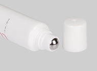 D22mm 10-30ml Custom Cosmetic Tubes Empty Custom Eye Cream Gel With Massage Stainless Steel Ball