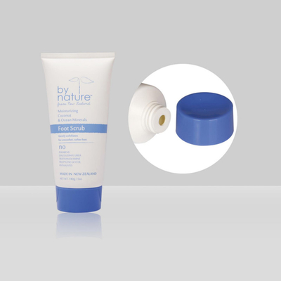 PCR PE مخصص فراغ ضغط البلاستيك التجميل أنابيب D45mm 140g / 5oz تطهير أنبوب مع غطاء المسمار