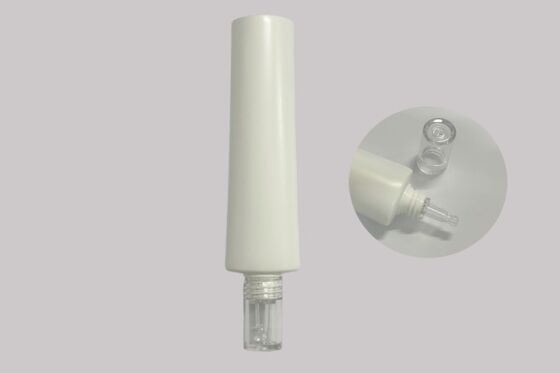 أنبوب بيضاوي بلاستيكي لمستحضرات التجميل وكريم العين والإسنس، سعة 30-60 مل