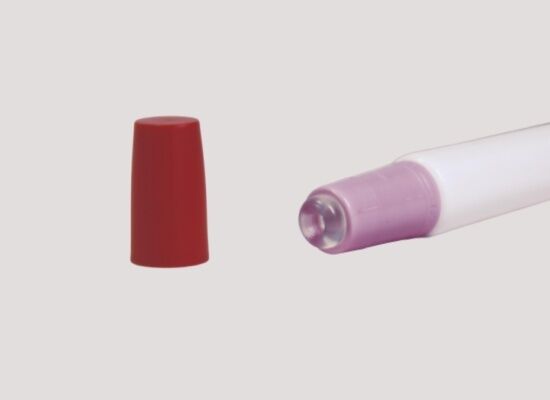 D19mm 10-25ml أنبوب ضغط سيلكوني ناعم قابل للتخصيص لمستحضرات الشفاه والمستحضرات التجميلية