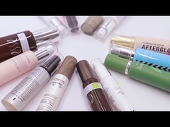 أنابيب تجميل مخصصة مستحضرات غسيل الشمس الشاشة الأساس مضخة بدون هواء